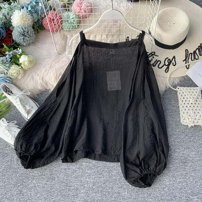 Cămașă modernă de damă cu bretele în mai multe culori