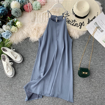 Rochie de dama cu bretele subtiri in patru culori