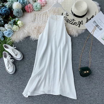 Rochie de dama cu bretele subtiri in patru culori