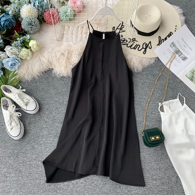 Rochie de dama cu bretele subtiri in patru culori