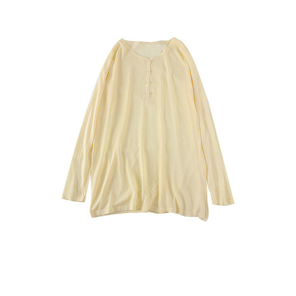 Bluză de damă modernă cu mâneci lungi și nasturi în mai multe culori