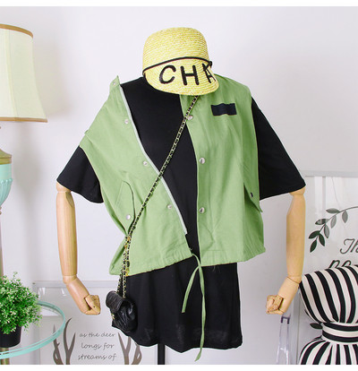 Μοντέρνο γυναικείο σετ σαλοπέτα  + γιλέκο