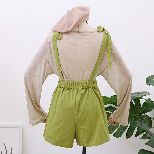 Set salopeta de dama modern + bluza