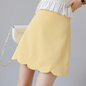 Fusta de dama moderna in trei culori cu talie inalta