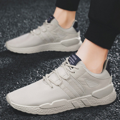 Tenisi casual barbatesti in trei culori si talpa plata