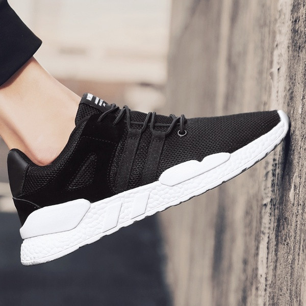 Tenisi casual barbatesti in trei culori si talpa plata