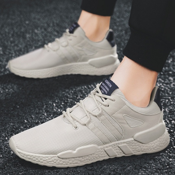 Tenisi casual barbatesti in trei culori si talpa plata