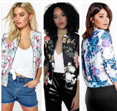 Jachetă casual de toamnă de damă cu mâneci lungi în trei culori