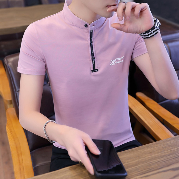 Tricou bărbătesc actual în patru culori cu inscripție