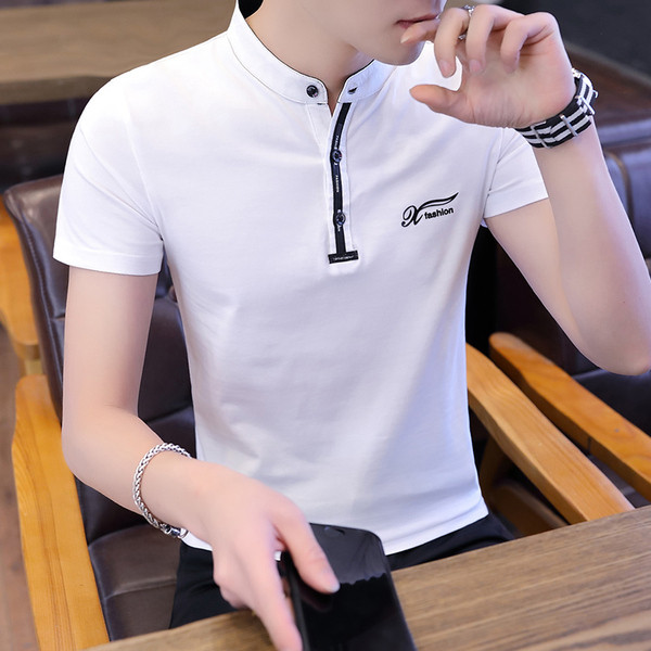 Tricou bărbătesc actual în patru culori cu inscripție