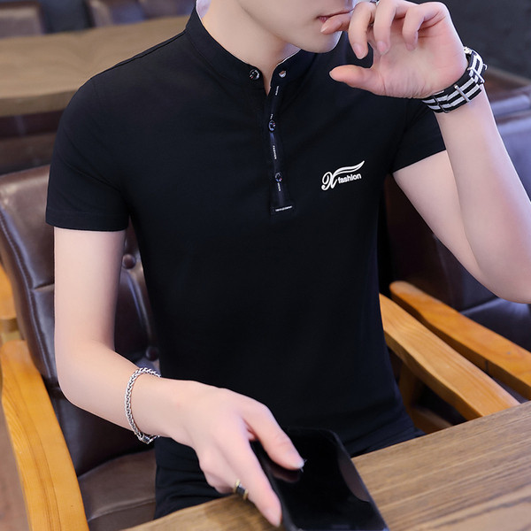 Tricou bărbătesc actual în patru culori cu inscripție