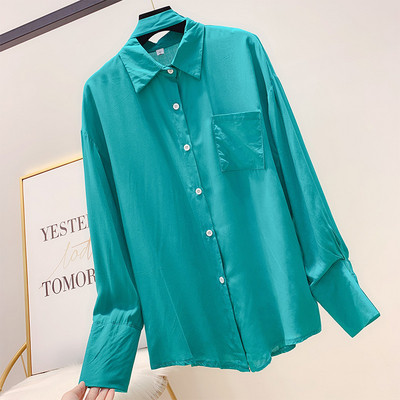 Rochie de dama eleganta cu maneci lungi si guler in mai multe culori