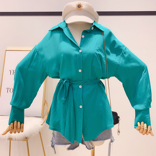 Rochie de dama eleganta cu maneci lungi si guler in mai multe culori