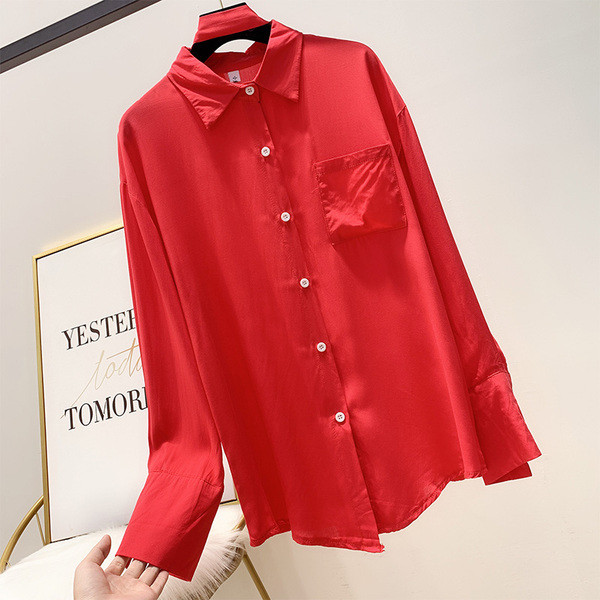 Rochie de dama eleganta cu maneci lungi si guler in mai multe culori