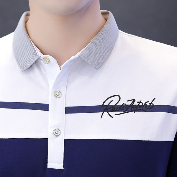 Tricou modern pentru bărbați în patru culori cu inscripție