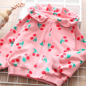 Hanorac pentru copii model nou pentru fete cu gluga