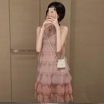 Rochie scurta de dama actuala in culoare irizata