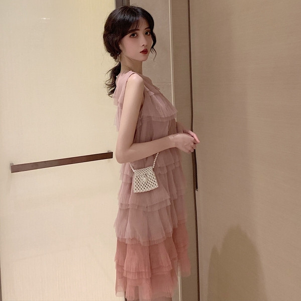 Rochie scurta de dama actuala in culoare irizata