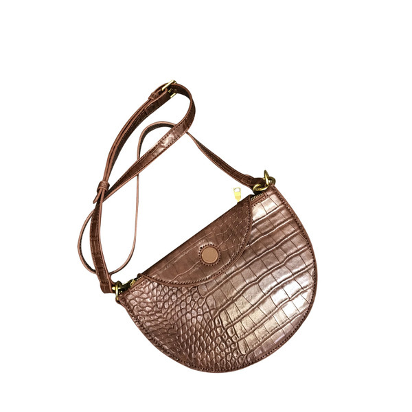 Geanta de dama moderna cu maner metalic in trei culori