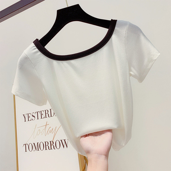 Tricouri dama cu maneca scurta in mai multe culori