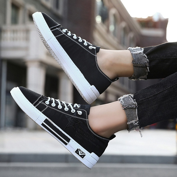 Adidasi casual barbatesti cu talpa plata in trei culori