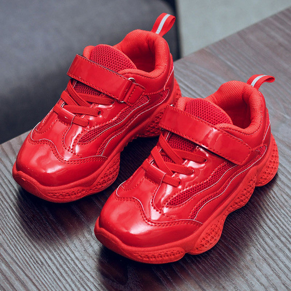 Tenisi casual pentru copii in trei culori potriviti pentru fete si baieti