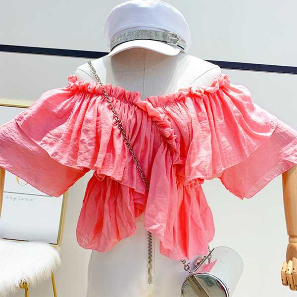 Bluză de damă modernă cu decolteu în V