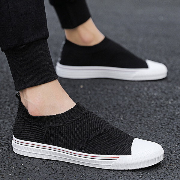 Adidasi casual barbatesti in trei culori cu talpa plata