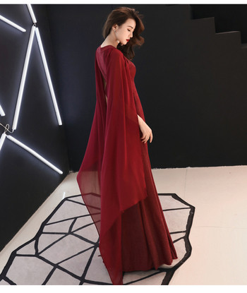 Rochie eleganta de dama de culoare rosie - model croiat