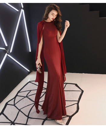 Rochie eleganta de dama de culoare rosie - model croiat