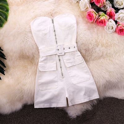 Salopeta de dama moderna cu fermoar si buzunar in mai multe culori