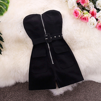 Salopeta de dama moderna cu fermoar si buzunar in mai multe culori