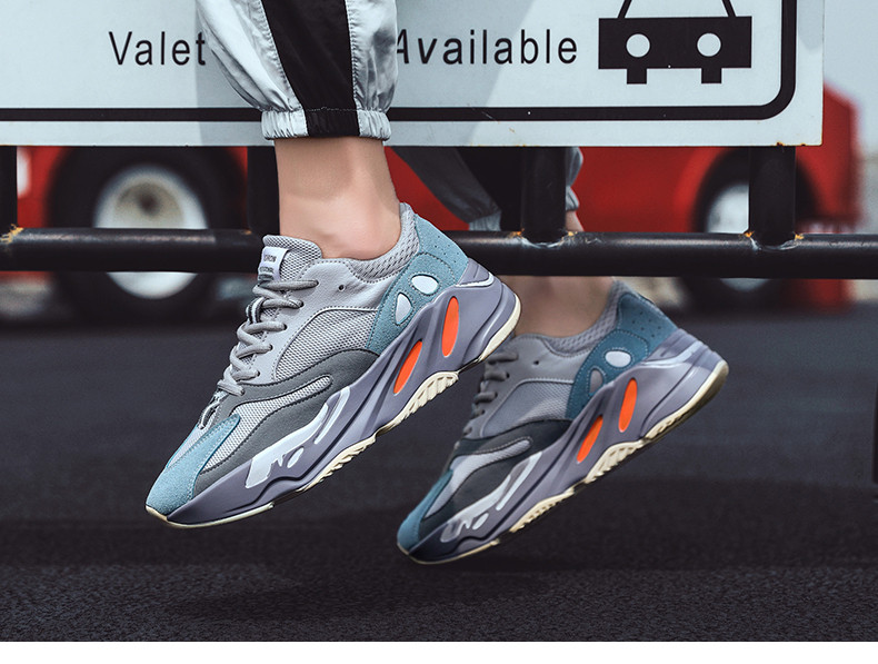 Adidasi sport barbati cu sireturi in trei culori