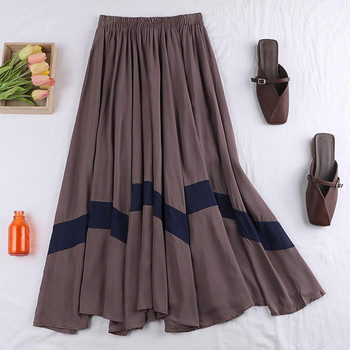 Fusta de dama actuala in model croiat in patru culori