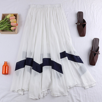 Fusta de dama actuala in model croiat in patru culori