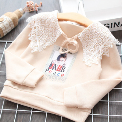 Bluza copii model nou pentru fete cu aplicatie