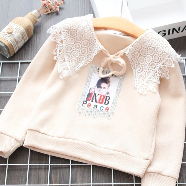 Bluza copii model nou pentru fete cu aplicatie