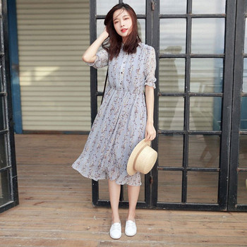 Rochie casual dama din dantela cu talie inalta