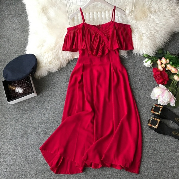 Rochie eleganta de dama croiala in mai multe culori