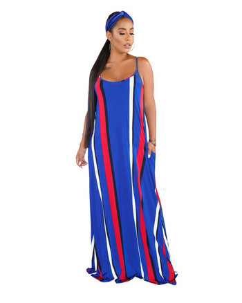 Rochie casual de dama cu bretele subtiri si decolteu O in mai multe culori