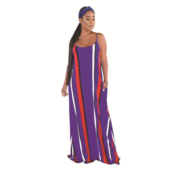 Rochie casual de dama cu bretele subtiri si decolteu O in mai multe culori