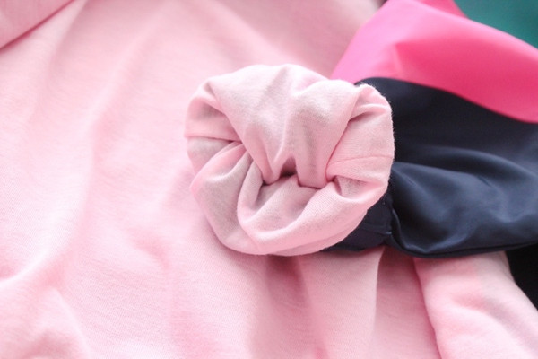 Jachetă casual pentru copii modernă pentru fete în culoarea roz