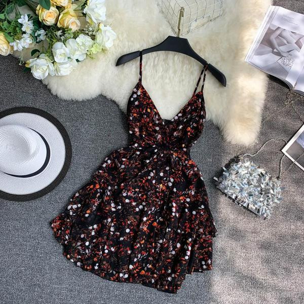 Rochie eleganta de dama cu decolteu in V in mai multe culori