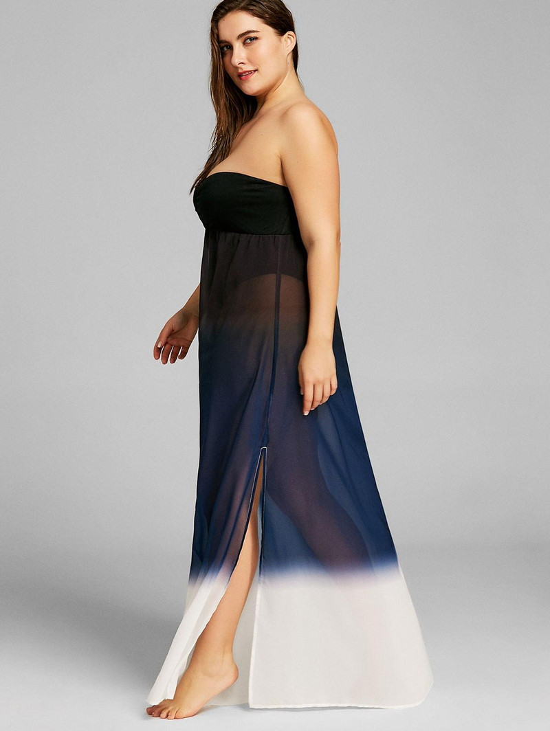 Rochie casual de dama potrivita pentru plaja in albastru