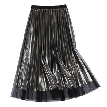 Fusta plisata dama in patru culori