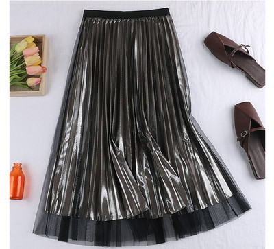 Fusta plisata dama in patru culori