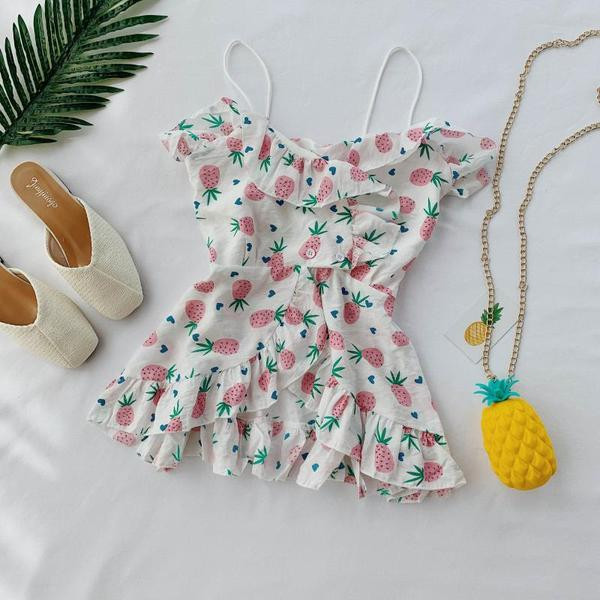 Maieu modern de damă cu bretele în trei culori