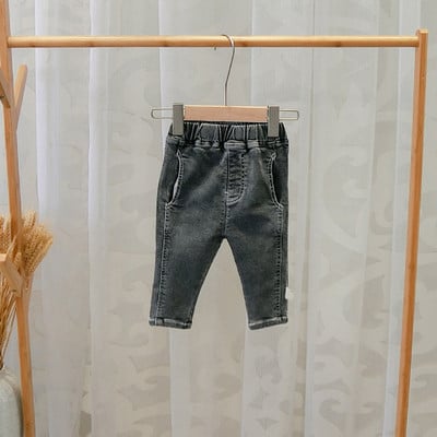 Blugi moderni pentru copii in negru si albastru pentru baieti