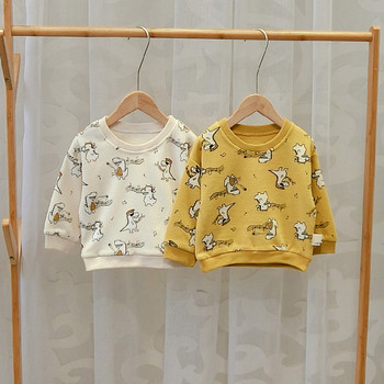 Нов модел детска блуза за момчета в три цвята