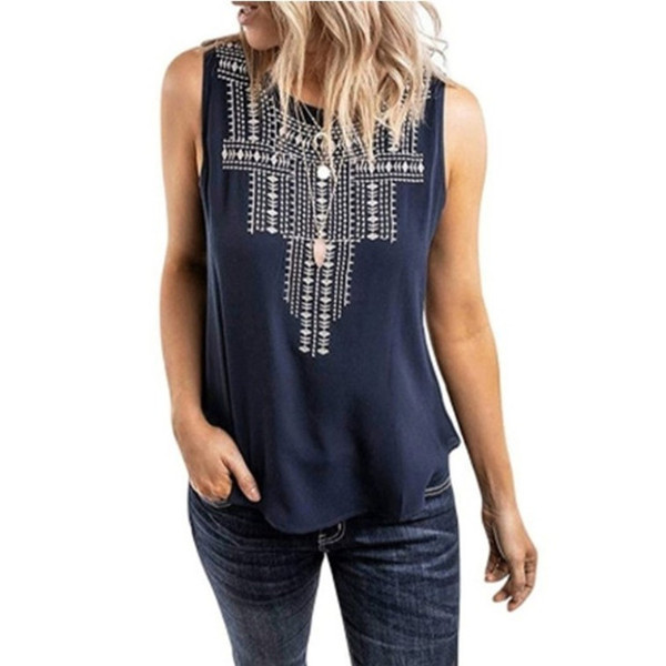 Maiou de damă de zi cu zi cu pietre în trei culori